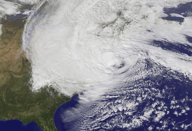 Impacto do furacão Sandy