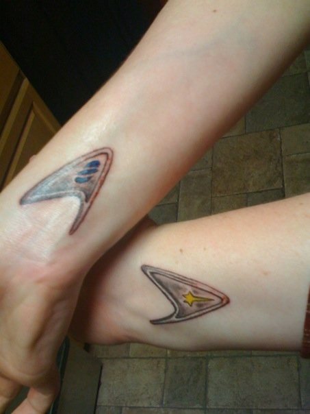 Tatuagens de Star Trek