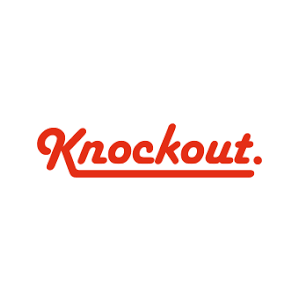 Logo knockout
