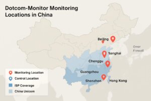 Dotcom-Monitor Monitoring Locations in China