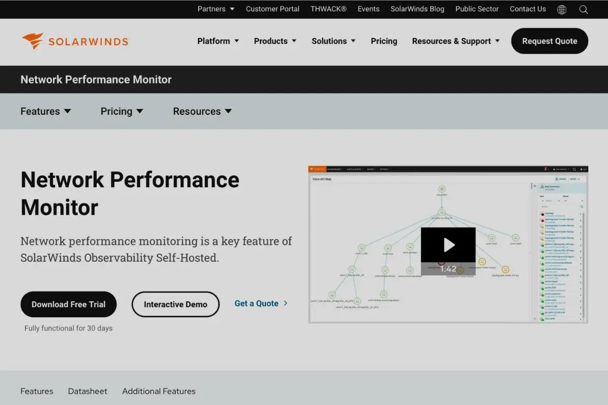 SolarWinds NPM