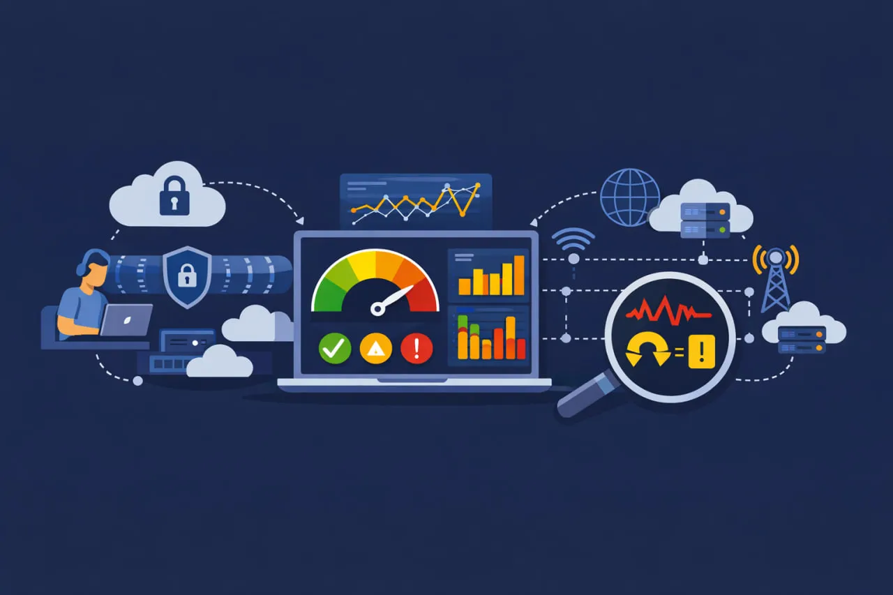 VPN 连接监控：性能与可用性