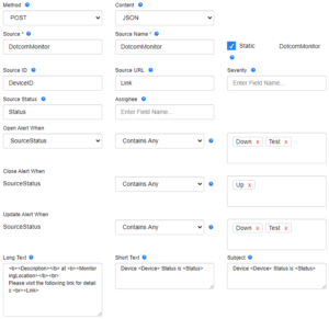 Integration with AlertOps