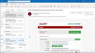 SSL Cert Monitoring