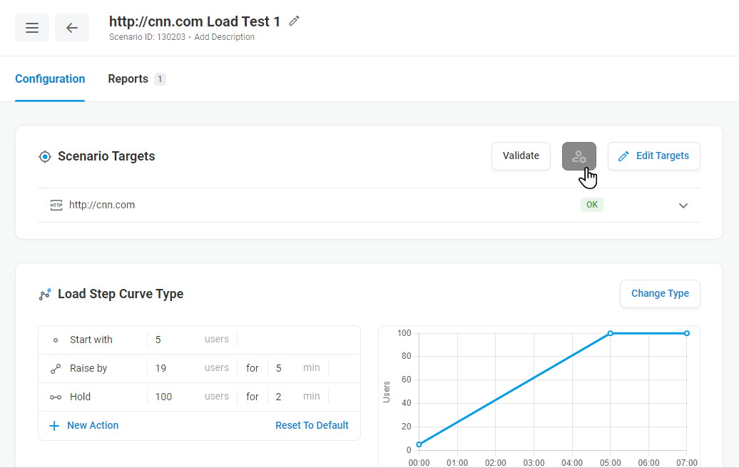 Click Adjust User Behaviour