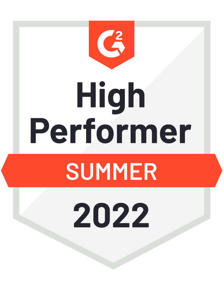G2 HighPerformer Summer