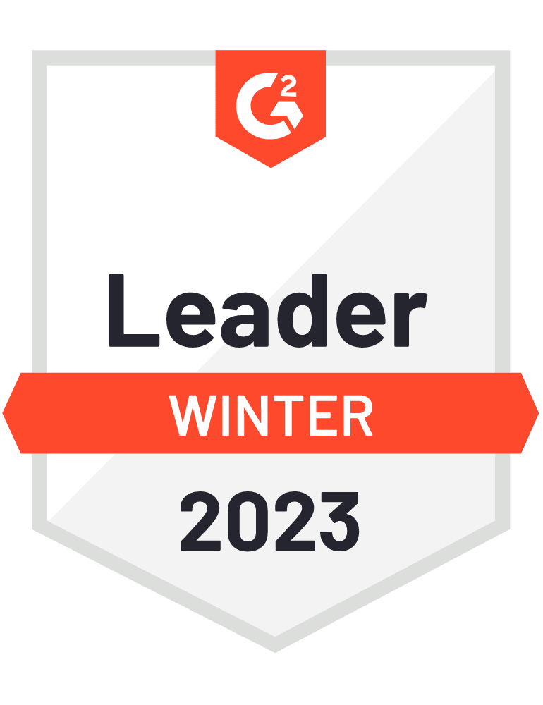 g2 Leader badge
