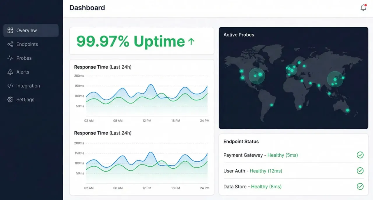 API Monitoring Built for Uptime, Performance, and Transaction-Level Diagnostics