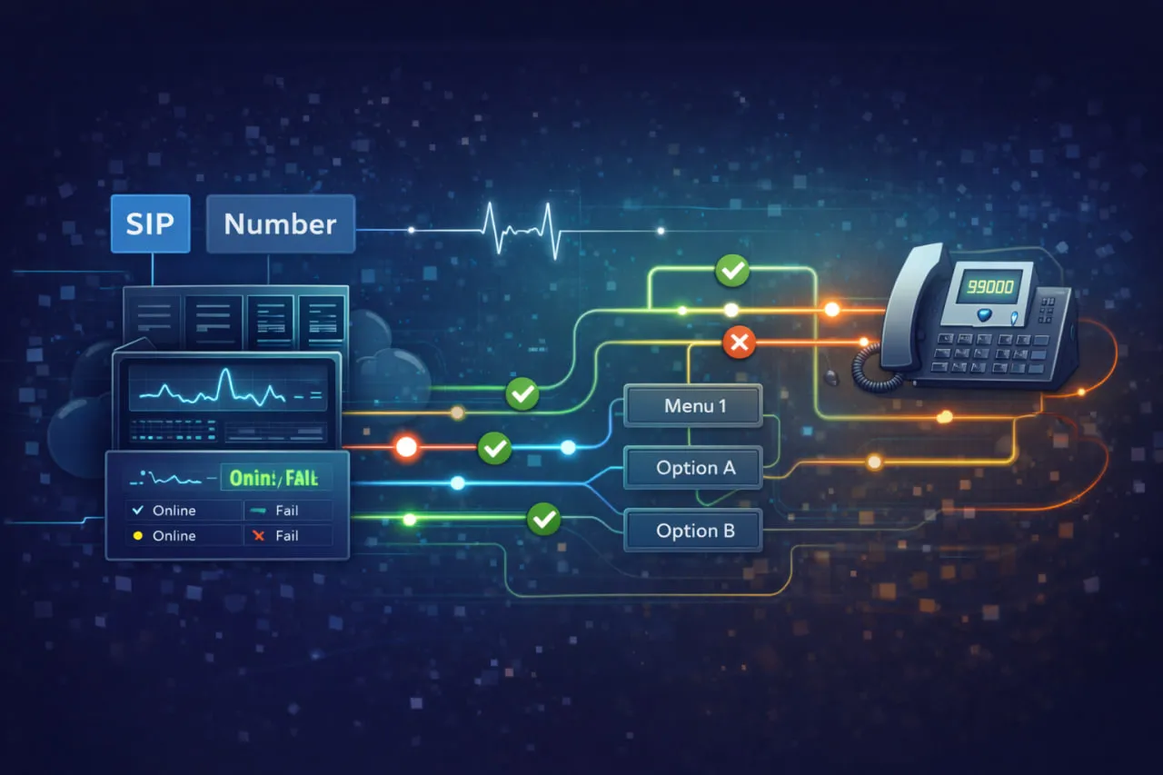 VoIP and Phone Number Monitoring Dashboard