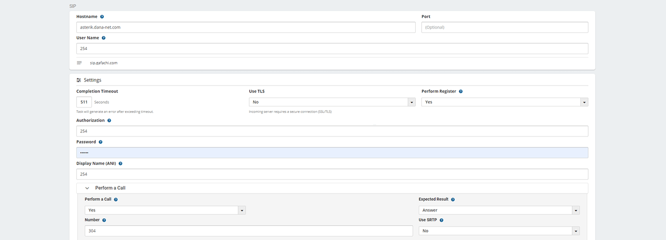 sip phone number monitoring