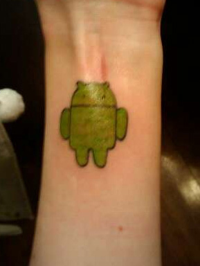 Татуировка Android