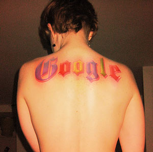 Tatuaje de Google