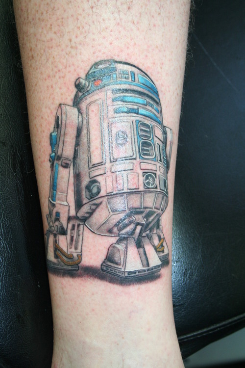 R2D2 Star Wars Tatuaje