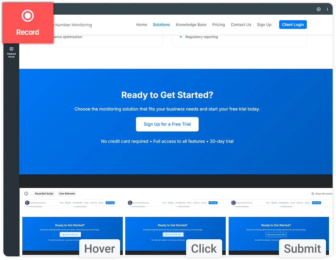 EveryStep Web Recorder